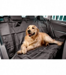 Cubre Asientos de Coche para Perro Tela Impermeable Facil Fijacion 129x147cm