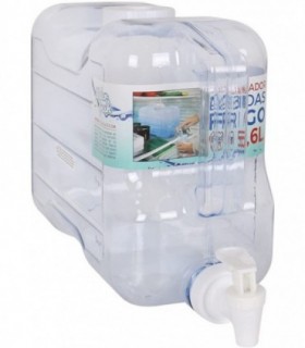Dispensador de Agua y Bebidas para la Nevera Dosificador de Grifo 5,6 litros