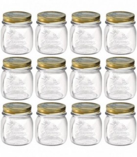 Pack 6 Tarros de Cocina de Almacenaje Hermeticos de Conserva (150 cc)