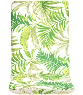 Cojín para Tumbona de Jardín 120cm (Tropical 8, 120 cm)