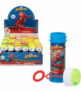 Pack 36 pomperos Spiderman para niños 60 ml, 3+, varios colores