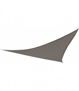 Toldo Vela de Sombra Triangular, Resistente, Protege de UV en Exterior (5 x 5 x 5 m, Antracita)