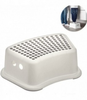 Escalon de Plastico Resistente, Base Antideslizante, Ideal para los mas Peques 36x24x12,8cm