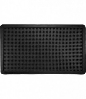Felpudo Goma de Picos, Base Resistente y Antideslizante, para Interior y Exterior (30 x 55 cm)