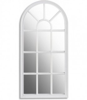 Espejos Decorativos de Pared, Ventana, aproximado 71x34,5x2,5cm (Blanco)