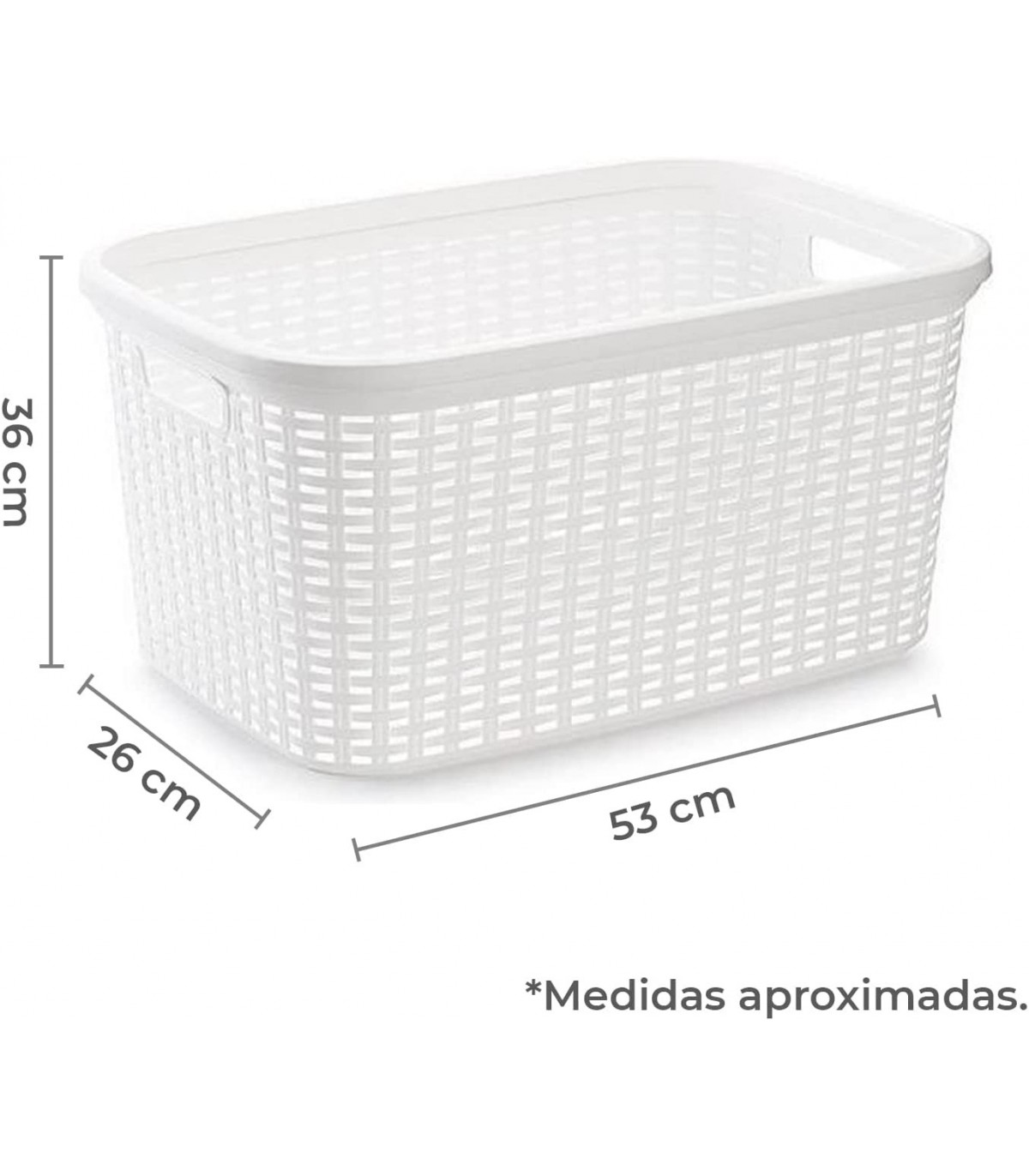 Cesto para la colada 53 L