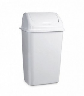Cubo de Basura 30 L, 34x27,5x58,5cm (Blanco)