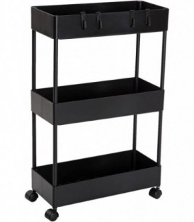 Mueble Auxiliar Cocina con Ruedas (3 baldas)