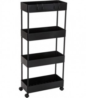 Mueble Auxiliar Cocina con Ruedas (4 baldas)