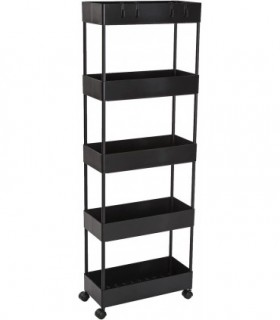 Mueble Auxiliar Cocina con Ruedas (5 baldas)