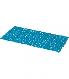 Alfombra Antideslizante de PVC con Ventosas, 35x70 cm (Azul)