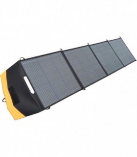 Paneles Solares de Carga Portatil, MAX 200W, Dimensiones 55,5 x 55 x 5 cm (Plegado), 246 x 55 x 0,6 cm (Abierto)