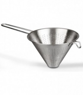 Colador Chino para Cocina Inoxidable con Mango para Cocina (18 cm)