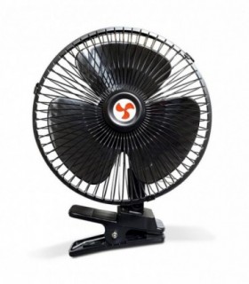 Ventilador Coche, Silencioso, Tamaño 12x22 cm (24V)