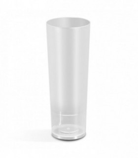 Vasos Tubo de Plástico, 10 Unidades, Libre de BPA, Reciclables