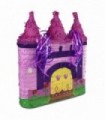 Piñata de Cartón y Papel de Color para Colgar y Rellenar (Castillo 37x10x47cm)