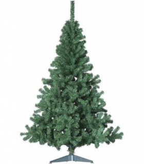 Arbol de Navidad de Plastico, Frondoso (120 cm, Verde)