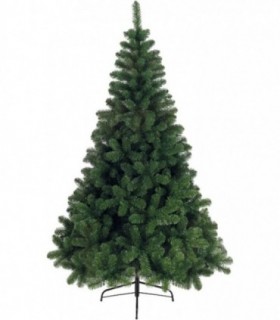 Árbol de Navidad, Soporte de Pie Metálico, Super Frondoso 420 Puntas (Verde Super, 150CM)
