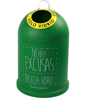 Cubo de Basura para Reciclaje de Vidrio Original