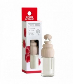 Pack 2 Ambientadores de Coche, 8 ml cada Frasco (Frutos Rojos)