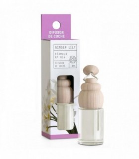 Pack 2 Ambientadores de Coche, 8 ml cada Frasco (Ginger Lily)