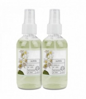 Pack 2 Ambientadores Spray, 120ml cada uno, Duradero (Jazmín)
