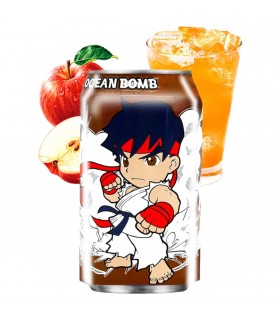 Ocean Bomb De Manzana Edición Street Fighter (ryu) 330ml