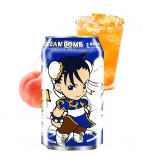 Ocean Bomb De Melocotón Edición Street Fighter (chun-li) 330ml