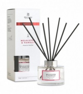 Ambientador Mikado Premium, 120ml, Fragancia Duradera (Melocotón y Vainilla)