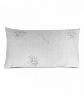 Almohada Viscoelástica, Funda de Aloe Vera, Antialérgica, (75 x 40 cm)