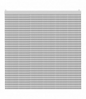 Cortina de Laminas de PVC Puertas, 90x210 cm, Exterior (Gris)