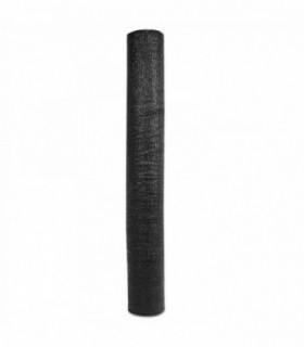 Malla de Ocultación, 90%, Permeable, Protección UV (Negro 2 x 8 Metros)