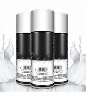 Pack de 3 Spray Pintura, 200 ml, 5x17.5 cm (Blanco Satinado)
