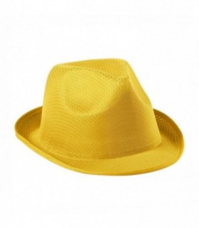 Pack 5 Sombreros para Fiesta Divertidos, 27x22x11 cm, para Eventos (Amarillo)