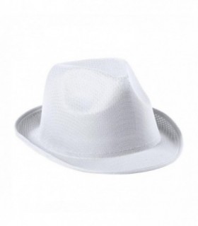 Pack 5 Sombreros para Fiesta Divertidos, 27x22x11 cm, para Eventos (Blanco)