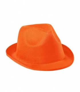 Pack 5 Sombreros para Fiesta Divertidos, 27x22x11 cm, para Eventos (Naranja)