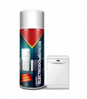 Spray para Electrodomesticos, Blanco, Spray Pintura, 150 ml, 5x17.5 cm