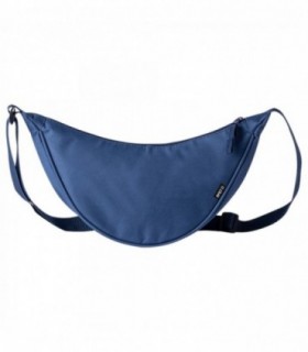 Riñonera Bandolera Unisex, Cinta Ajustable, Poliéster, 34 x 17 x 11 cm (Azul Marino)