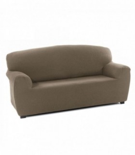 Funda de Sofa Pocket, Poliéster, Algodón y Elastano (Lino, 2 Plazas)