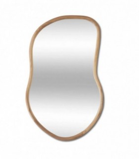 Espejo Pared, MDF y Cristal, Forma Irregular (45x1.5x75 cm)