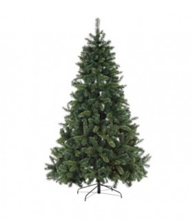 Arbol de Navidad, PVC, Verde Frondoso, Soporte Metálico (150 cm - 420 Puntas)