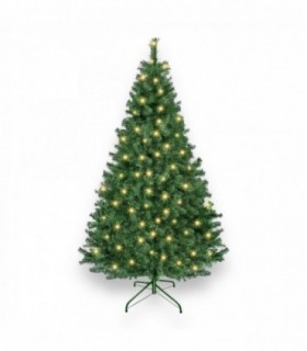 Arbol de Navidad con Led, Soporte Metálico (180 cm - 245 Led - 800 Ramas)