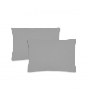 Pack 2 Fundas de Cojin x, Liso, Loneta Resistente, Decorativos