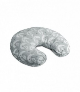 Cojin Lactancia, 100% Algodón y Relleno de Poliester, con Cremallera, 130X50x20 cm