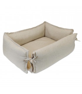 Cama Perro Coche, Poliéster, Cintas de Ajustes