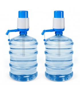 Pack 2 Dispensador de Agua, Polipropileno, 9x17x64 cm, para Botellas
