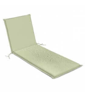 Cojin Tumbona, Exterior, Impermeable, 185x55x4 cm, Relleno de Algodón y Poliéster