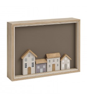 Tapa Contador Luz, Madera MDF, 46x32x7.5 cm, Abatible