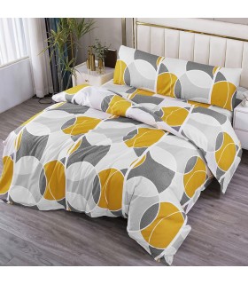 Funda Nórdica, Estampado Moderno, 3 Piezas, 100% Poliéster, Transpirable
