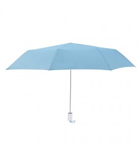 Paraguas para el Sol y Lluvia, Plegable, Ø96 cm, Protección UPF50+, Manual, Varillas de Metal